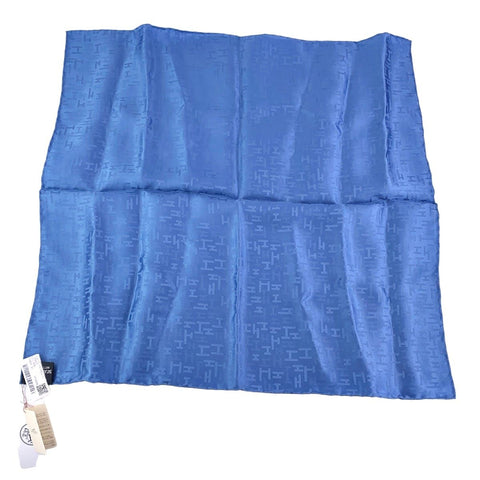 【中古】 HERMES エルメス カレ45 レディースマフラー・ストール   カレ45 ブルー総柄 23031880 YM
