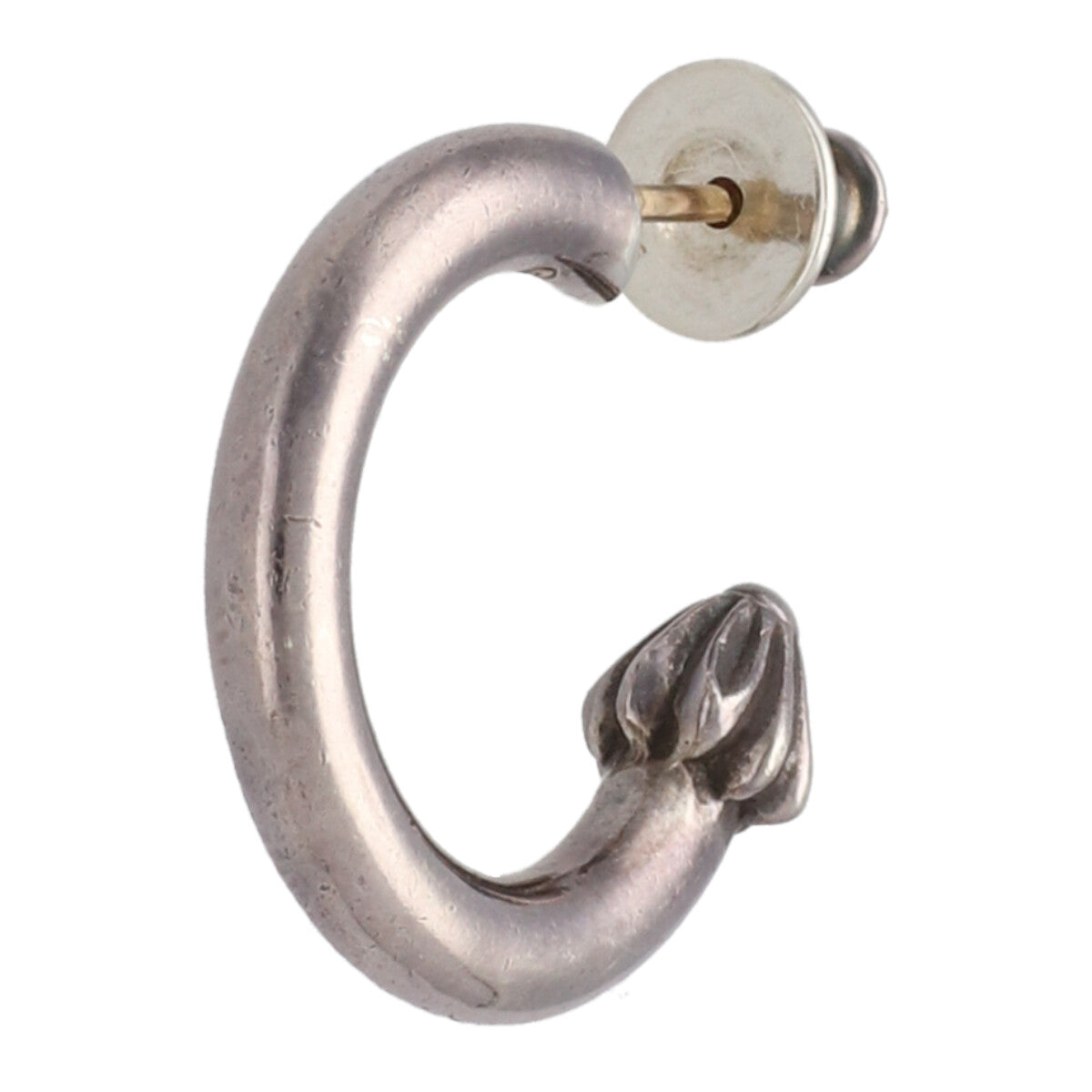 【中古】 CHROME HEARTS クロムハーツ プレーン フープ ピアス SV925 シルバー イヤリング 23032241 RS