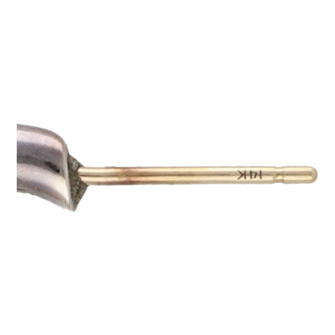 【中古】 CHROME HEARTS クロムハーツ プレーン フープ ピアス SV925 シルバー イヤリング 23032242 RS