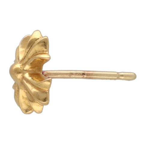 【中古】 CHROME HEARTS クロムハーツ プラス スタッド ピアス 22K ゴールド クロス イヤリング 23032398 RS