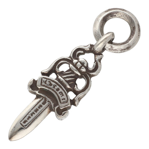 【中古】 CHROME HEARTS クロムハーツ No5 ダガー SV925 シルバー ネックレス ペンダント トップ チャーム 23032406 RS