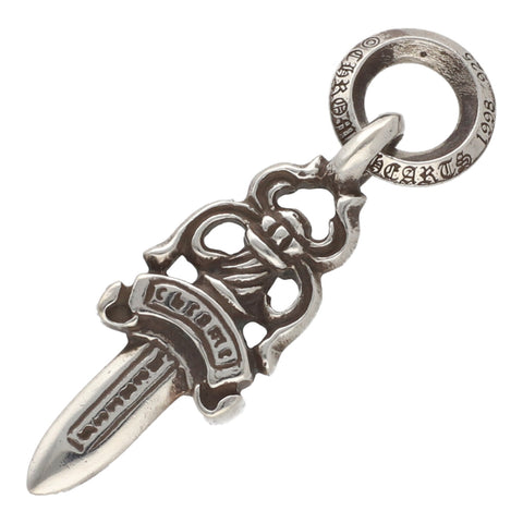 【中古】 CHROME HEARTS クロムハーツ No5 ダガー SV925 シルバー ネックレス ペンダント トップ チャーム 23032406 RS