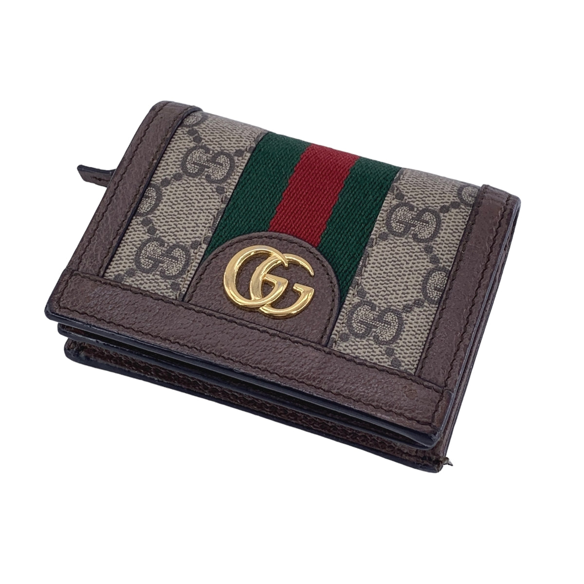 【中古】 GUCCI グッチ  折財布   ｵﾌｨﾃﾞｨｱ GG ｼｪﾘｰ  23034209 NT