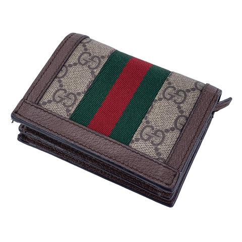 【中古】 GUCCI グッチ  折財布   ｵﾌｨﾃﾞｨｱ GG ｼｪﾘｰ  23034209 NT