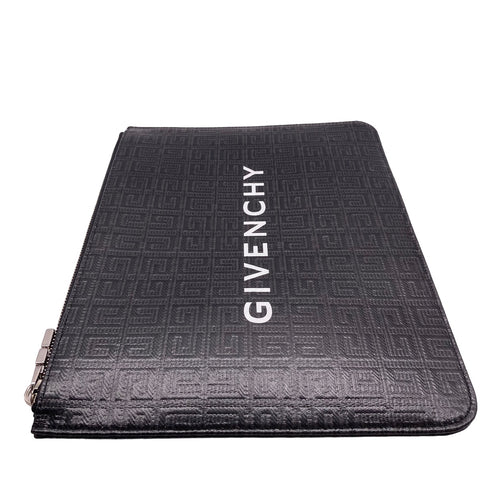 【中古】 Givenchy ジバンシィ セカンドバッグ メンズラージポーチ クラッチバッグ 黒  23034317 AS