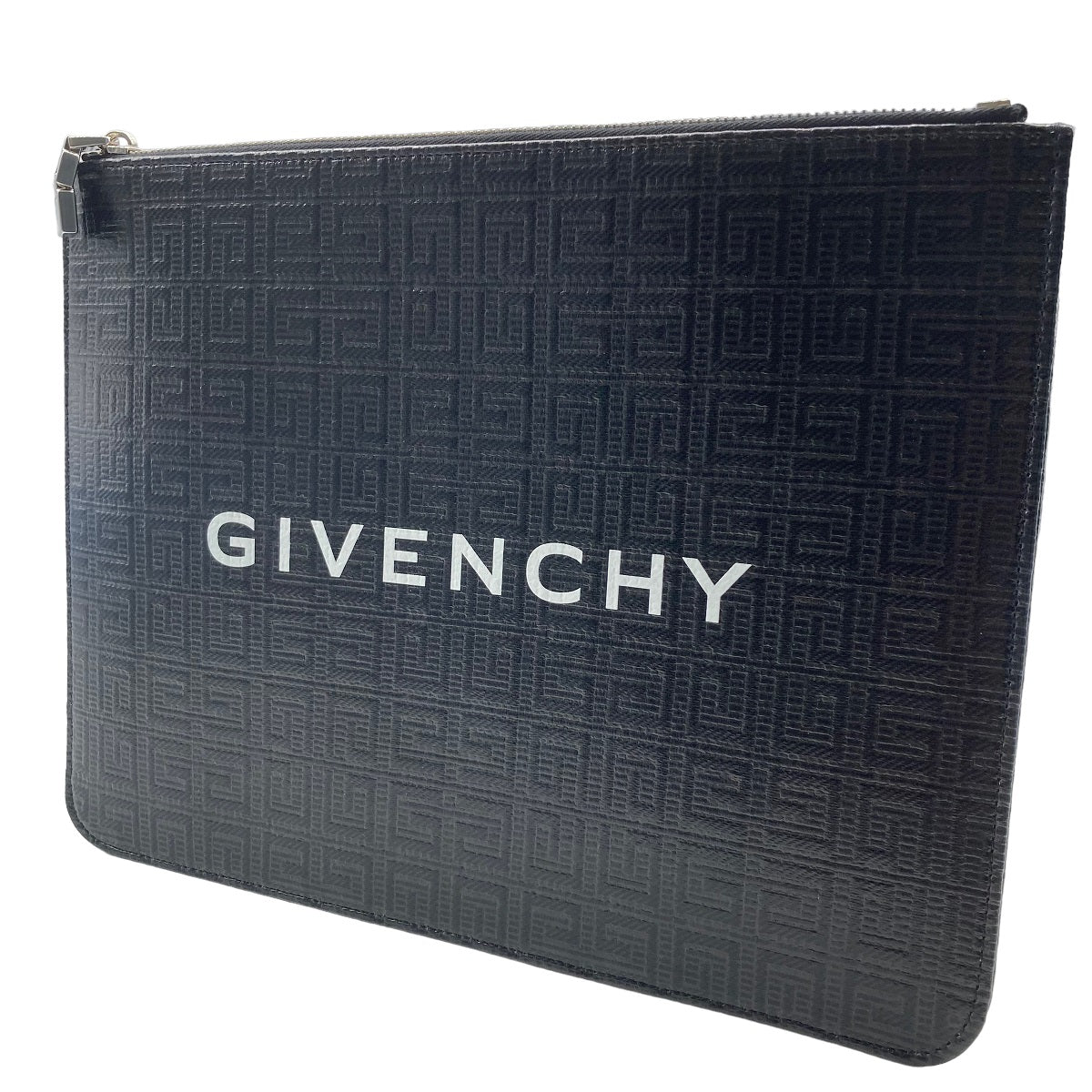 【中古】 Givenchy ジバンシィ セカンドバッグ メンズラージポーチ クラッチバッグ 黒  23034317 AS