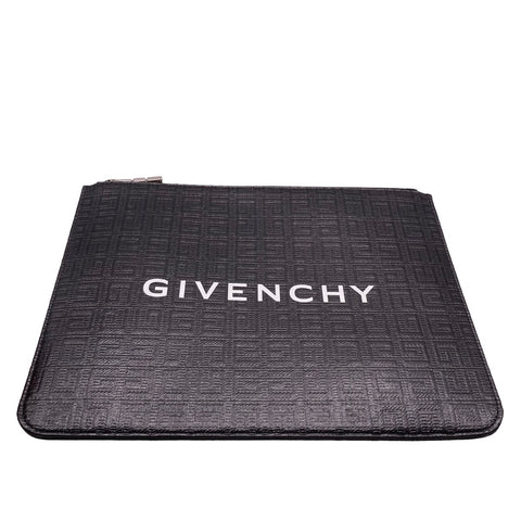 【中古】 Givenchy ジバンシィ セカンドバッグ メンズラージポーチ クラッチバッグ 黒  23034317 AS