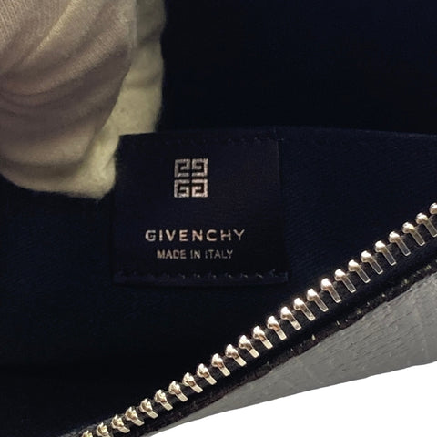 【中古】 Givenchy ジバンシィ セカンドバッグ メンズラージポーチ クラッチバッグ 黒  23034317 AS