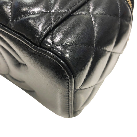 【中古】 CHANEL シャネル  ショルダーバッグ・メッセンジャーバッグ   マトラッセ バニティ 2Wayチェーンショルダーバッグ ラムスキン 23034578 AK