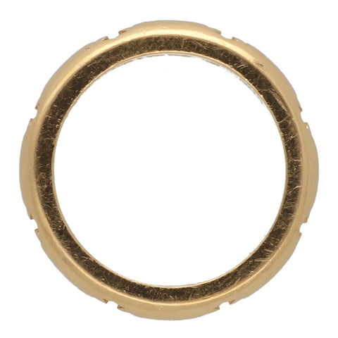 【中古】 CHROME HEARTS クロムハーツ ネガティブCHプラス リング 19号 22K ゴールド 指輪 23034579 RS