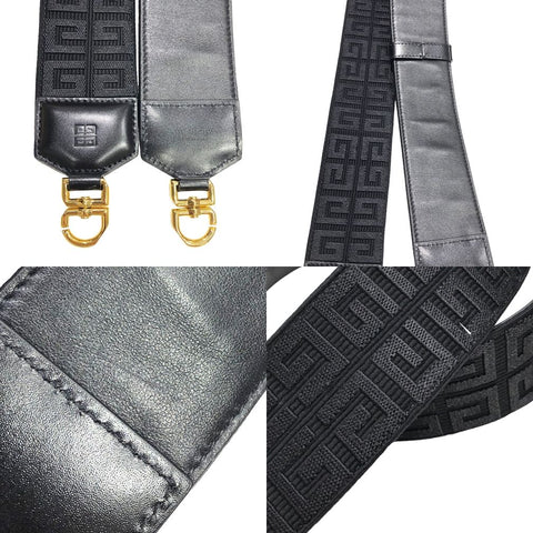 【中古】 Givenchy ジバンシィ  ブラック スモール 4G ショルダーバッグ キャンバス ロゴ GP金具 221278F048020 レディース 23034979 HO