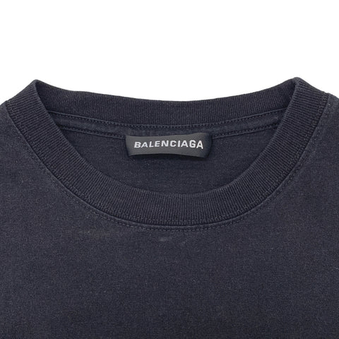 【中古】 BALENCIAGA バレンシアガ 20SS BB ロゴ Tシャツ カットソー  556148 TDV51 トップス 衣類 メンズ レディース 23034984 AO