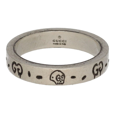 【中古】 GUCCI グッチ 〔グッチゴースト〕 シルバー リング 477932 J8400 0701 16号 SV925 シルバー 指輪 23035166DS