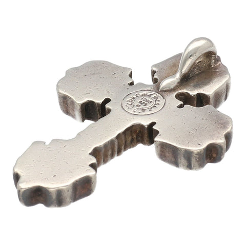 【中古】 CHROME HEARTS クロムハーツ フィリグリークロス XS ネックレス ペンダント シルバー アクセサリー ジュエリーメンズ レディース 23035235 AO