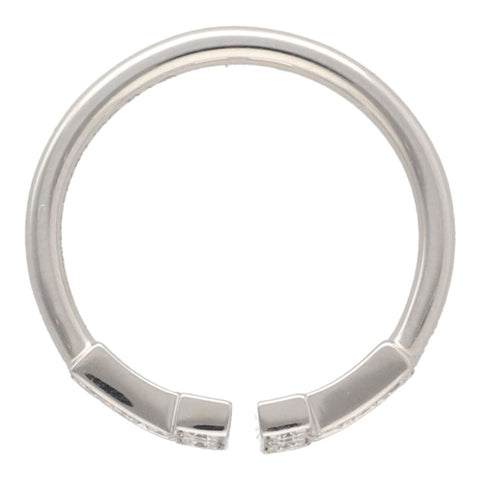 【中古】Tiffany ＆ Co. ティファニー 指輪 60147232 Tワイヤーリング K18ホワイトゴールド ダイヤモンド 23035373 MK