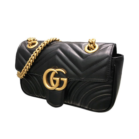 【中古】 GUCCI グッチ  ショルダーバッグ GGマーモント 446744 23035492 AK