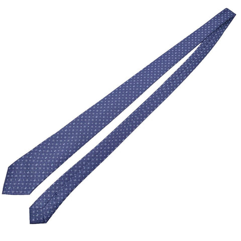 【中古】 LOUIS VUITTON ルイ・ヴィトン  ネクタイ  M75920 クラヴァット・モノグラム・ピエ ドゥ プール 23035583 YM