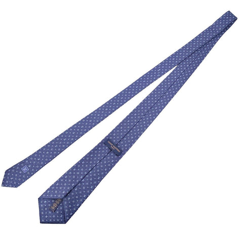 【中古】 LOUIS VUITTON ルイ・ヴィトン  ネクタイ  M75920 クラヴァット・モノグラム・ピエ ドゥ プール 23035583 YM