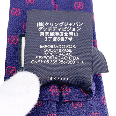 【中古】 GUCCI グッチ  ネクタイ   GG柄 ネクタイ 23036219 YM