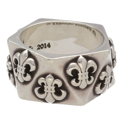 【中古】 CHROME HEARTS クロムハーツ ペンタゴン BSフレアリング 指輪 シルバー アクセサリー ジュエリー 23036226 AO
