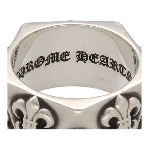 【中古】 CHROME HEARTS クロムハーツ ペンタゴン BSフレアリング 指輪 シルバー アクセサリー ジュエリー 23036226 AO