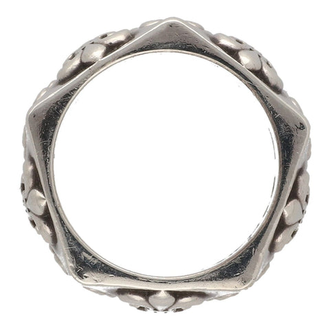 【中古】 CHROME HEARTS クロムハーツ ペンタゴン BSフレアリング 指輪 シルバー アクセサリー ジュエリー 23036226 AO