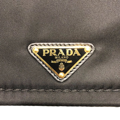 【中古】 PRADA プラダ テスート チェーンショルダーバッグ 1BD199 ナイロン 23036268 AK