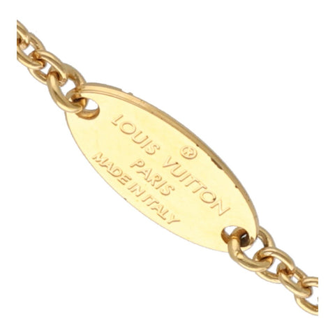 【中古】 LOUIS VUITTON ルイ・ヴィトン コリエ・エセンシャル V カリフォルニア M69617 ゴールド レインボー マルチカラー ネックレス ペンダント モノグラム 23036294 RS