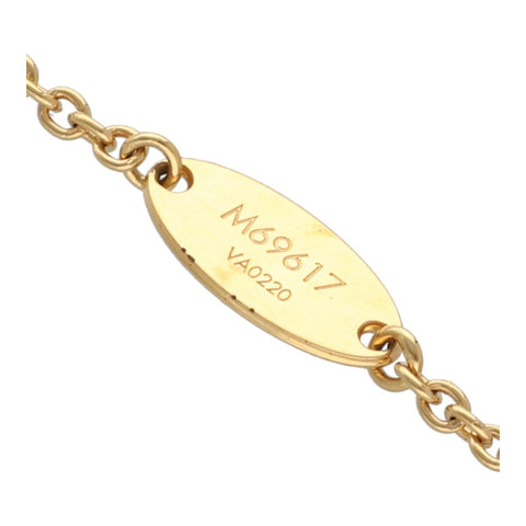 【中古】 LOUIS VUITTON ルイ・ヴィトン コリエ・エセンシャル V カリフォルニア M69617 ゴールド レインボー マルチカラー ネックレス ペンダント モノグラム 23036294 RS