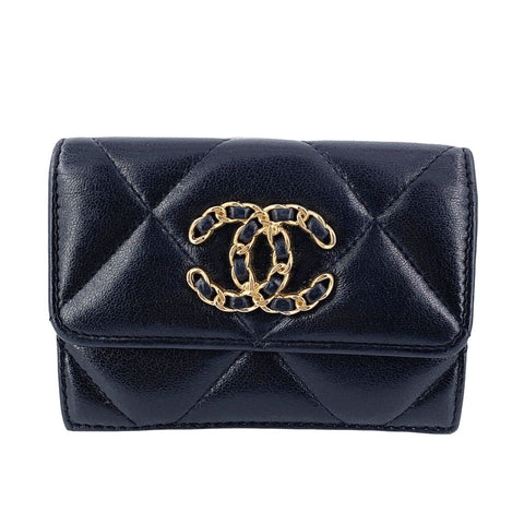 【中古】 CHANEL シャネル  レディース財布  AP1789 19 スモール フラップ ラムスキン ウォレット 23037412 AK