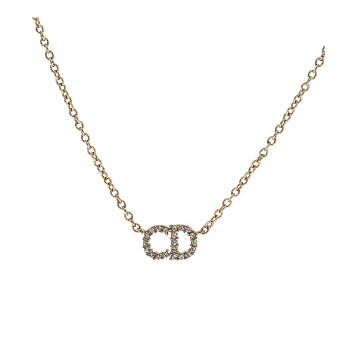 【中古】Dior ディオール CLAIR D LUNE ネックレス N0717CDLCY_D301 ゴールド ペンダント 23037417DS