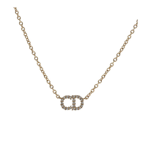 【中古】Dior ディオール CLAIR D LUNE ネックレス N0717CDLCY_D301 ゴールド ペンダント 23037417DS