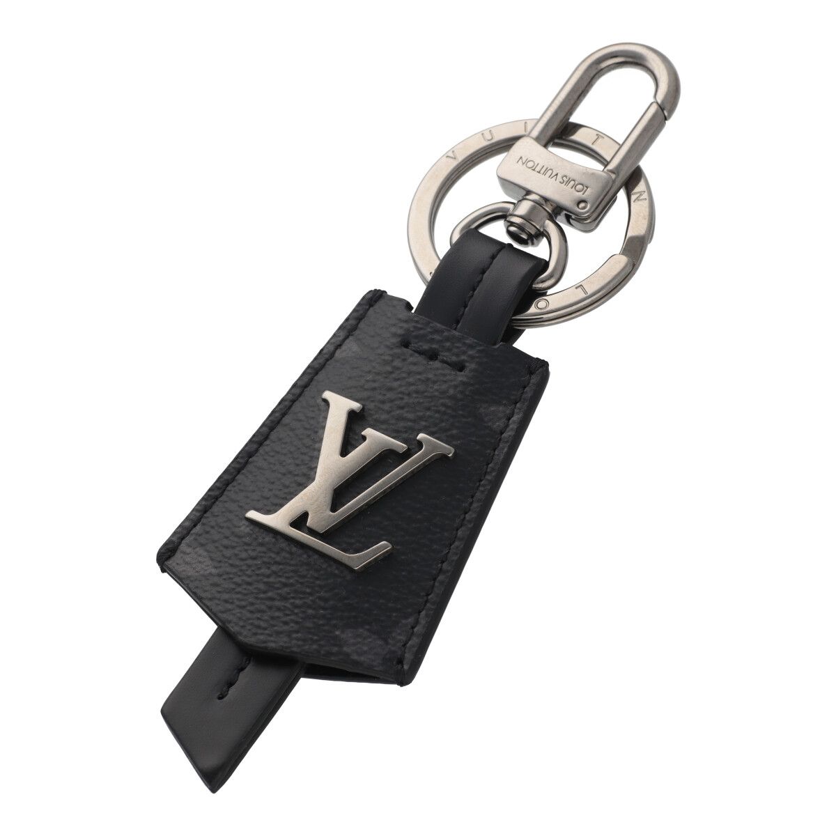 【中古】 LOUIS VUITTON ルイ・ヴィトン バッグチャーム M63620 キーホルダー・クロッシュ クレ モノグラム・エクリプス 23038063 MK