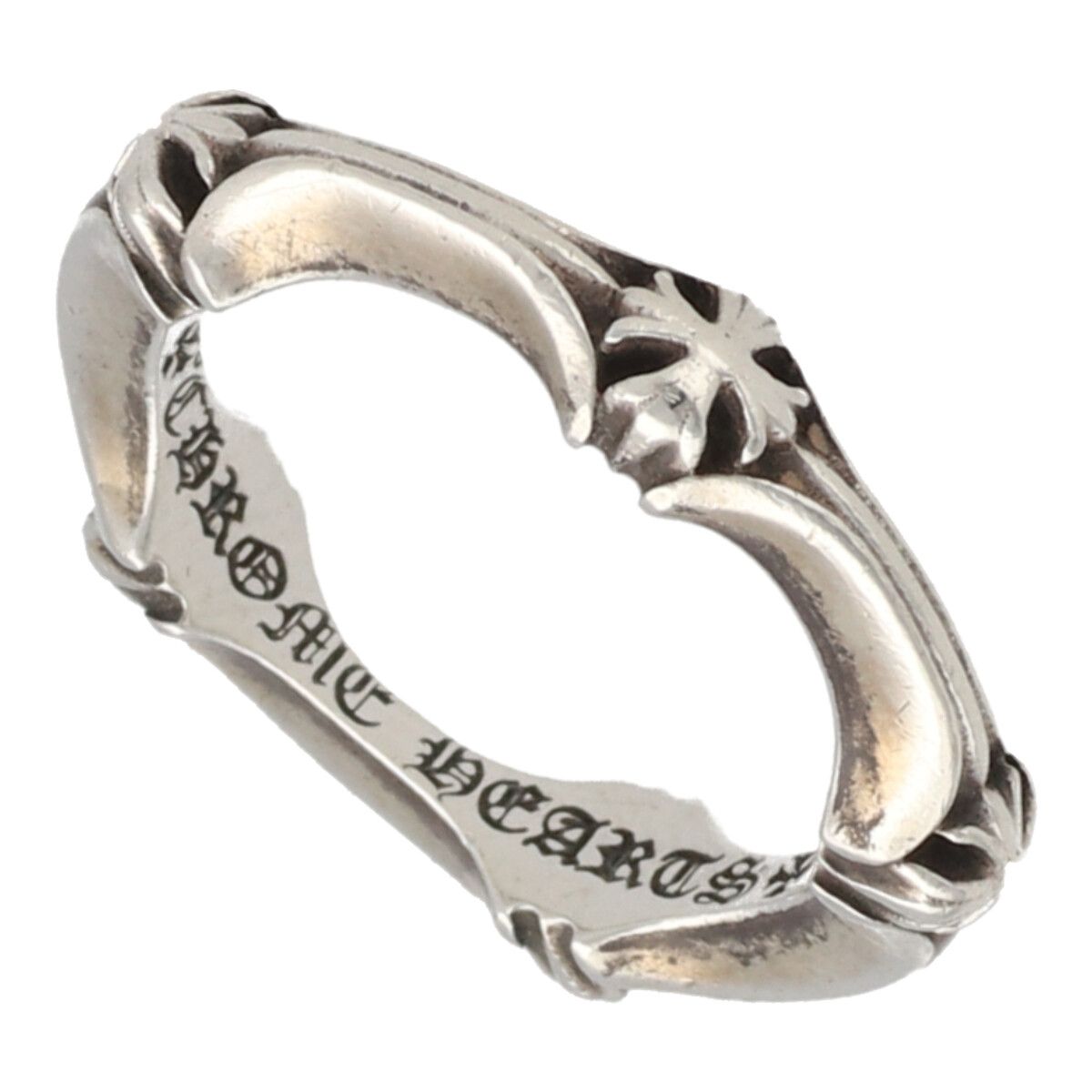 【中古】 CHROME HEARTS クロムハーツ プラス&ボーンリング 12号 SV925 シルバー クロス プラス アンド ボーン 指輪 23038459 RS