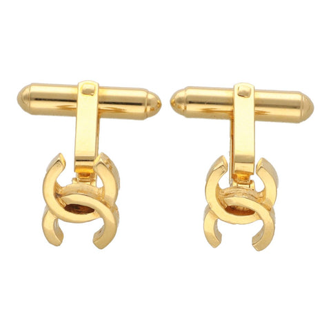 【中古】 CHANEL シャネル ココマーク カフス ゴールド ヴィンテージ CC アクセサリー 23038595 RS