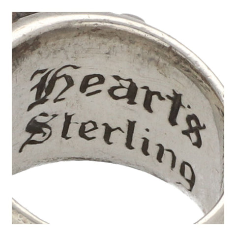 【中古】 CHROME HEARTS クロムハーツ フローラル クロス リング 9号 SV925 シルバー 指輪 23039162 RS