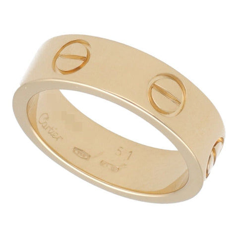 【中古】 Cartier カルティエ LOVE リング B4084651 K18 YG ＃51 ゴールド 指輪 23039206DS