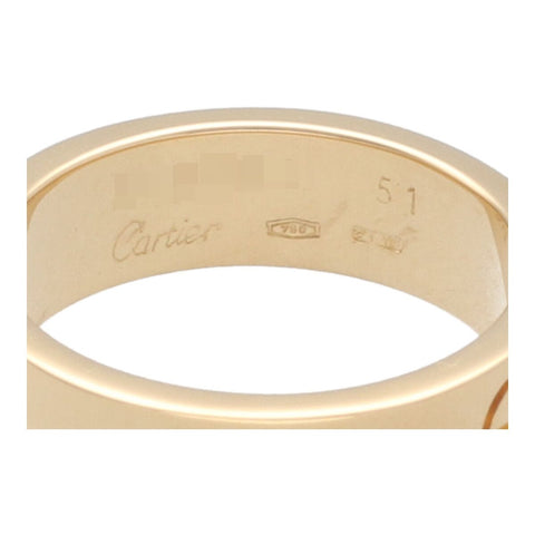 【中古】 Cartier カルティエ LOVE リング B4084651 K18 YG ＃51 ゴールド 指輪 23039206DS