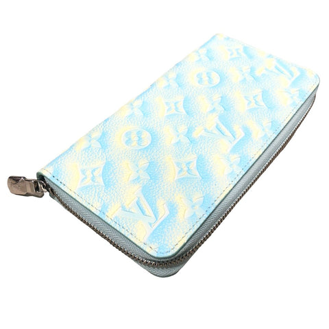 【中古】 LOUIS VUITTON ルイ・ヴィトン ジッピー・ウォレット サマースターダストコレクション M81466 アンプラント レディース財布 23041533 RD