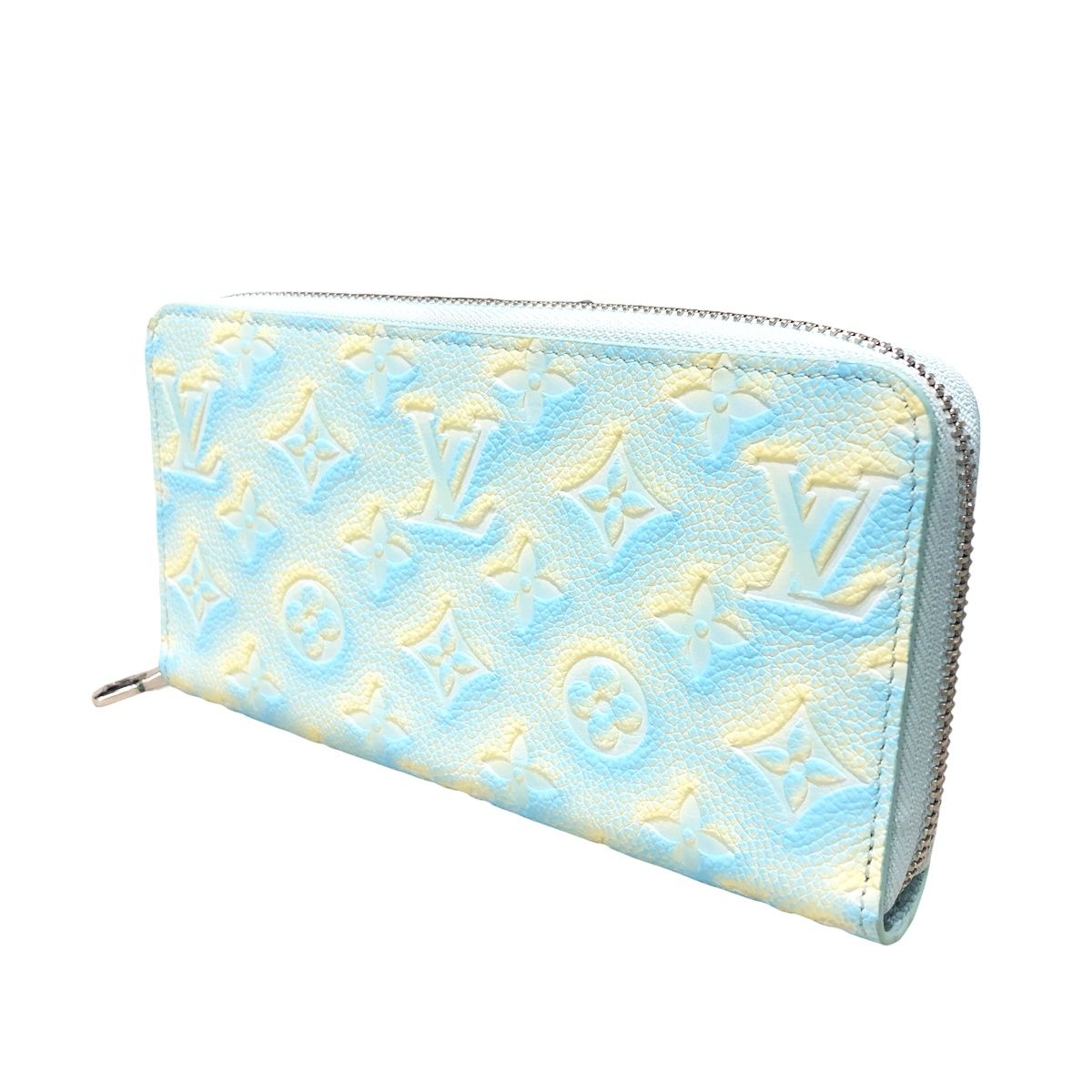 【中古】 LOUIS VUITTON ルイ・ヴィトン ジッピー・ウォレット サマースターダストコレクション M81466 アンプラント レディース財布 23041533 RD