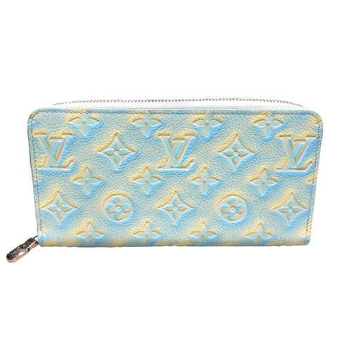 【中古】 LOUIS VUITTON ルイ・ヴィトン ジッピー・ウォレット サマースターダストコレクション M81466 アンプラント レディース財布 23041533 RD