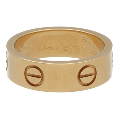 【中古】 Cartier カルティエ LOVE リング B4084650 K18 YG ラブ 指輪 23041539 DS