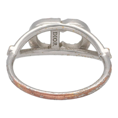 【中古】 Christian Dior ディオール CLAIR D LUNE リング R1137CDLCY シルバー ロゴ 指輪 23042801DS