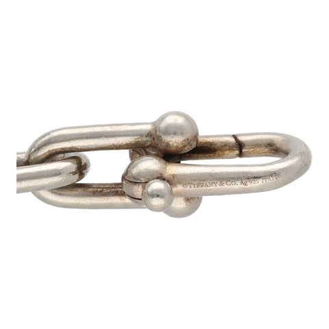 【中古】 TIFFANY&Co. ティファニー ハードウェア ラージ リンク ブレスレット 60153091 Ag925 シルバー アクセサリー 22043354 RS