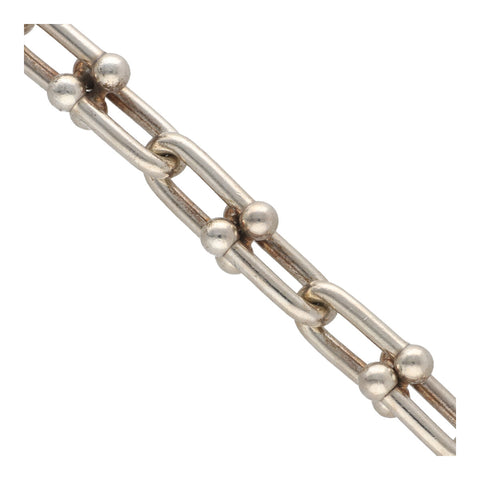 【中古】 TIFFANY&Co. ティファニー ハードウェア ラージ リンク ブレスレット 60153091 Ag925 シルバー アクセサリー 22030506 RS