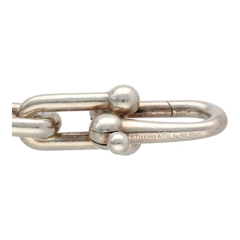 【中古】 TIFFANY&Co. ティファニー ハードウェア ラージ リンク ブレスレット 60153091 Ag925 シルバー アクセサリー 22030506 RS