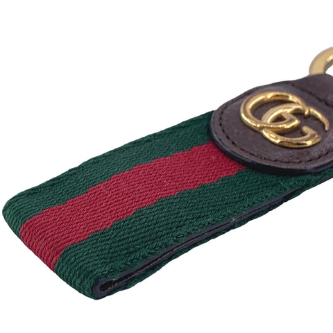 【中古】 GUCCI グッチ  キーホルダー GGマーモント シェリー キーリング 23006382 NT