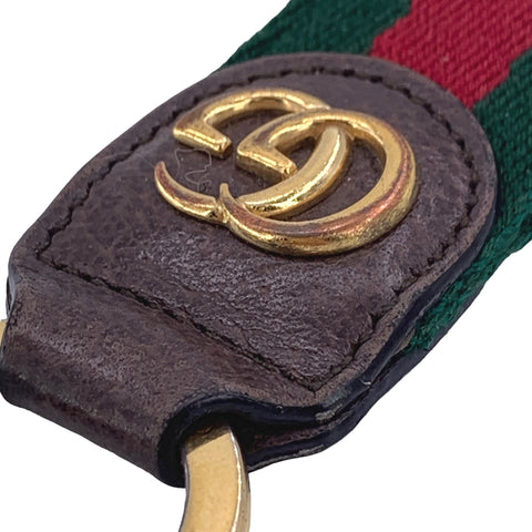 【中古】 GUCCI グッチ  キーホルダー GGマーモント シェリー キーリング 23006382 NT