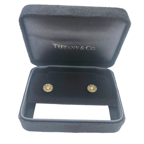 【中古】 TIFFANY ティファニー  ピアス   サークルピアス 1PD アクセサリー ジュエリー 22047035 YM